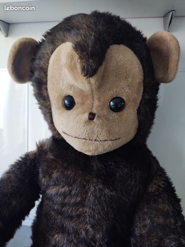 Grande peluche Singe Vintage (image 2)