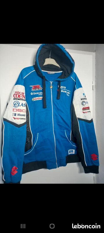 Veste polaire moto suzuki officiel Équipement moto