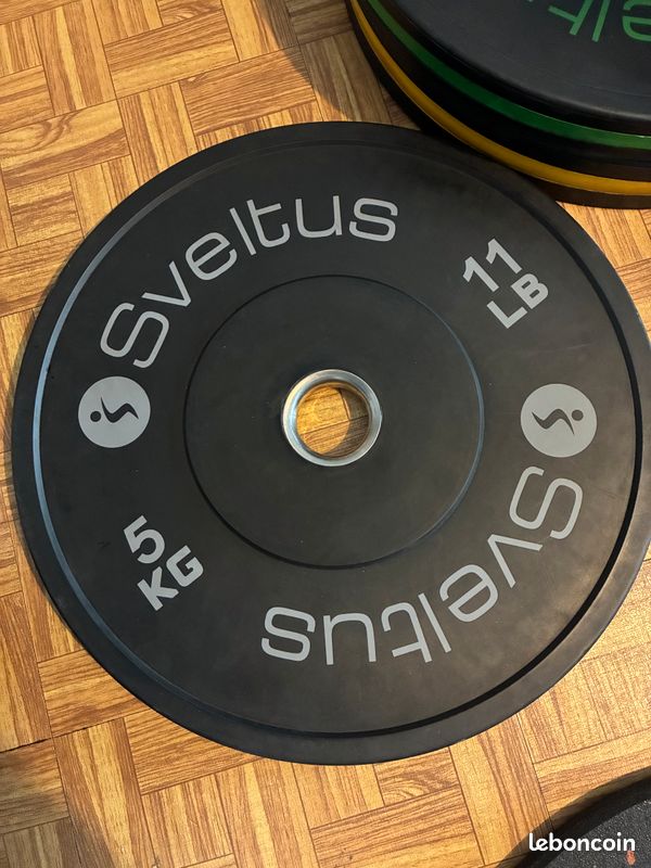 2 disques olympique 5kg (image 1)