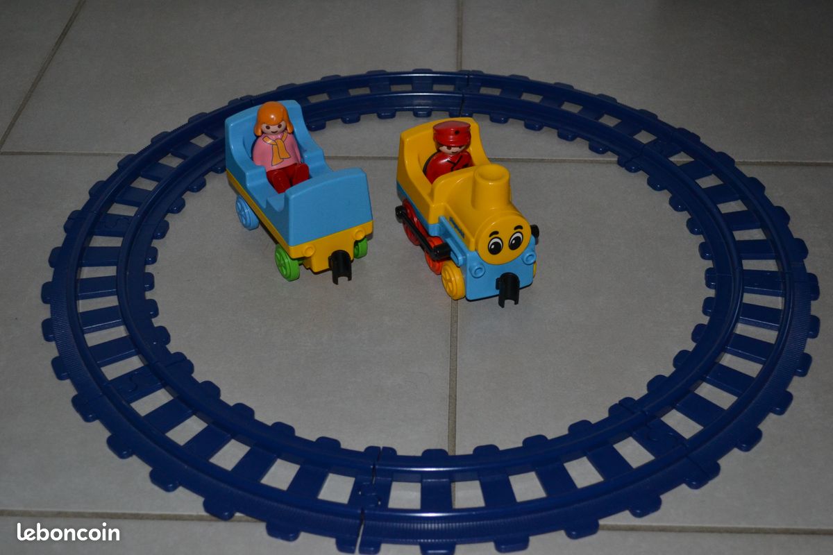 Train Playmobil 1 2 3 - TBE (image 3)