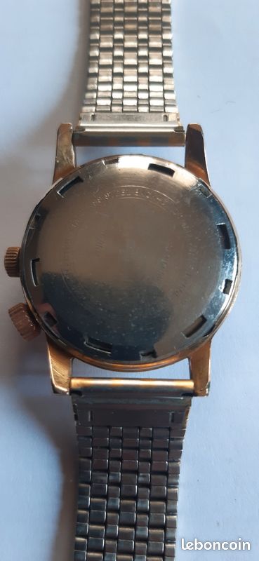 Montre De Poche Alarme Acier Bruni Vintage 1900-1909 - Occasion Fonctionnelle, Mécanique.