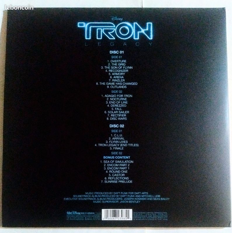 Daft Punk (2LP) Tron US (image 4)