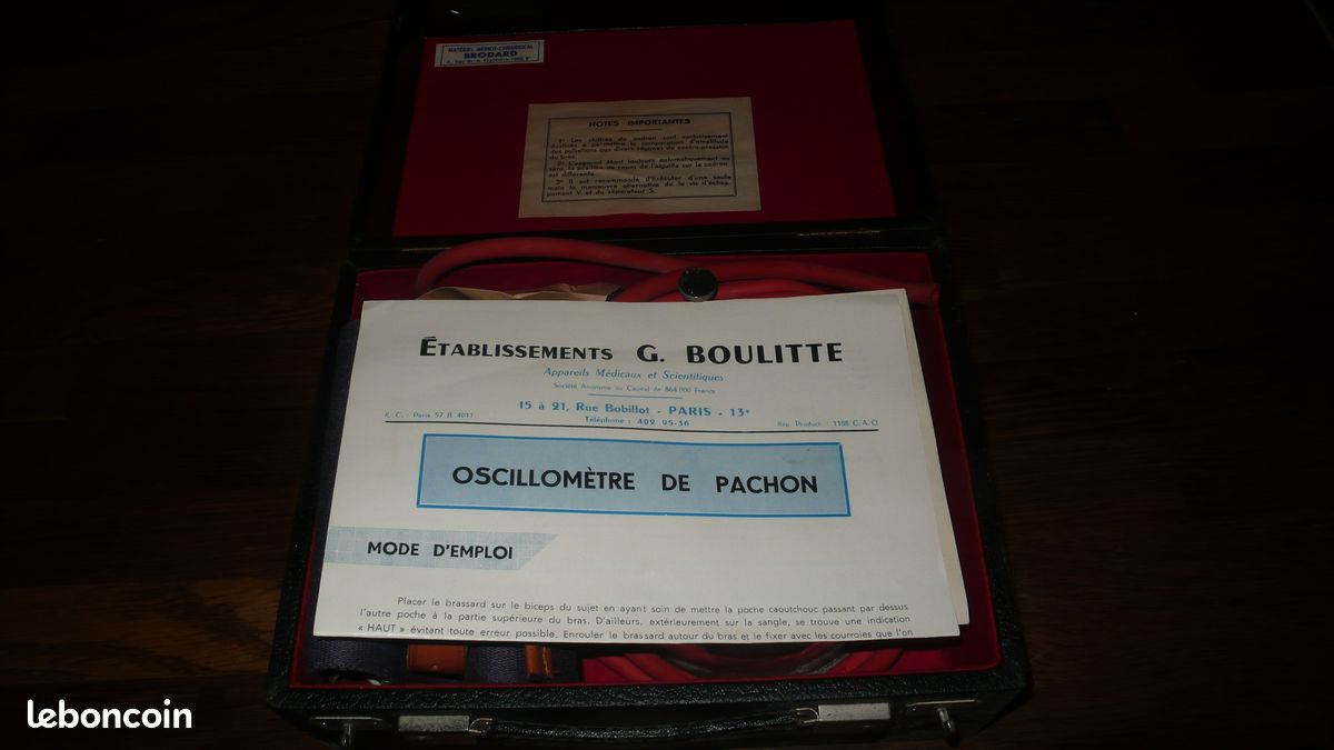 Oscillomètre ancien (image 2)