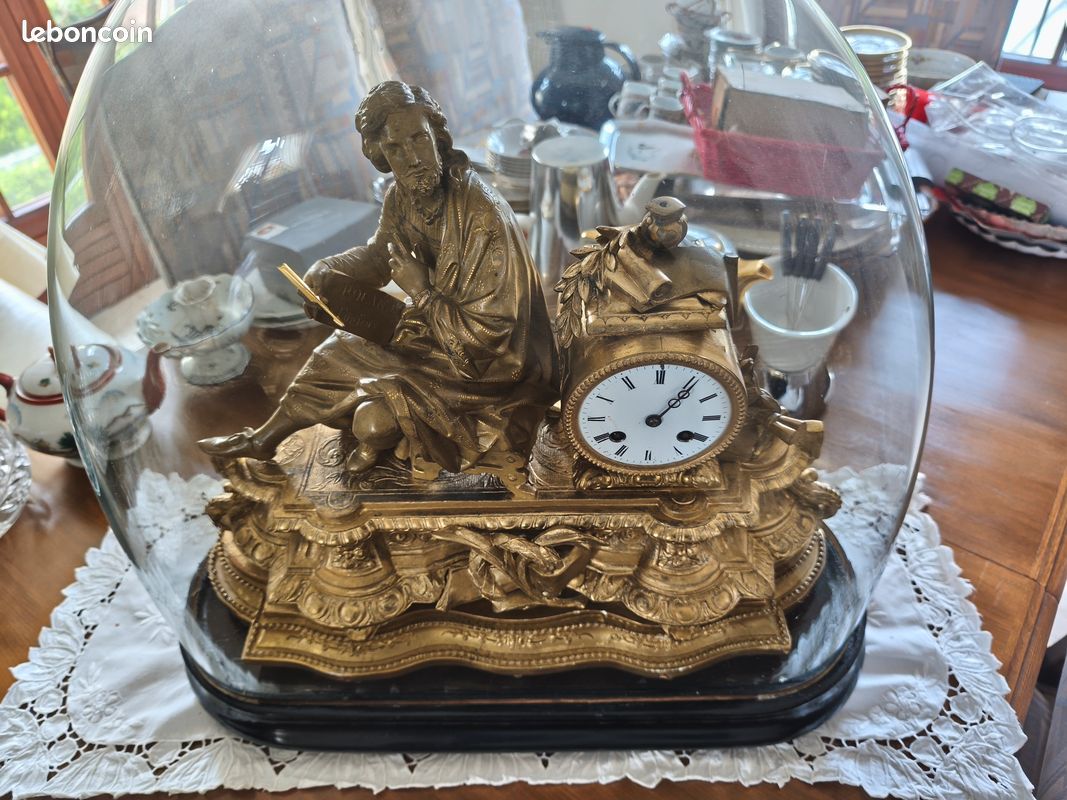 Lampe Horloge Théière Vintage Goblin 854 – Années 70 – Beige – Fonctionne !