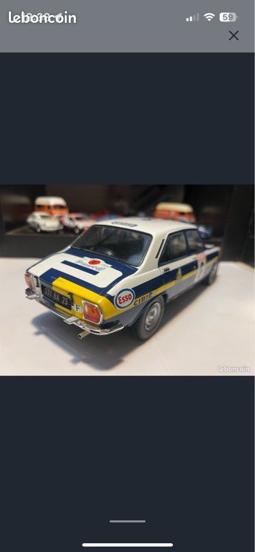 Peugeot 504 TI Rallye Du Maroc 1976 – Ixo Altaya 1/18 (Jean-Pierre Nicolas)