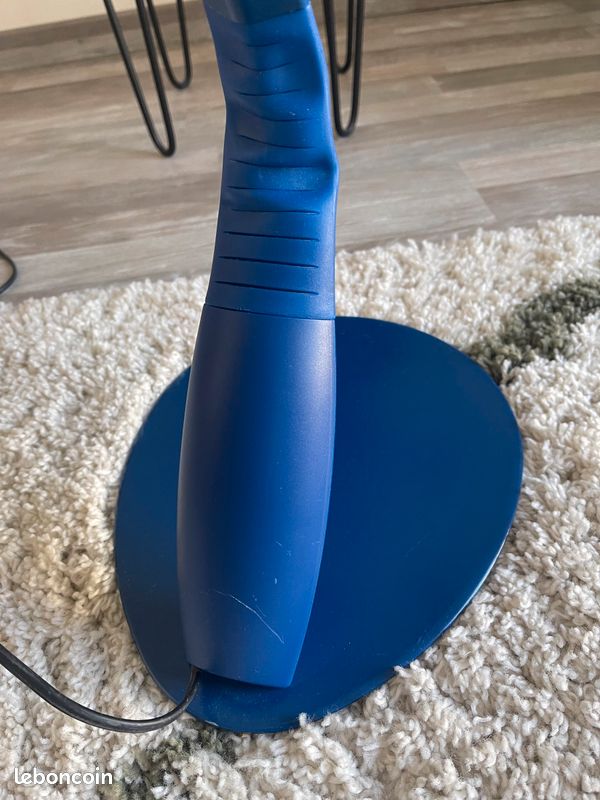 Grande lampe bleue cobra Manade made in France, rare dans cette couleur (image 4)
