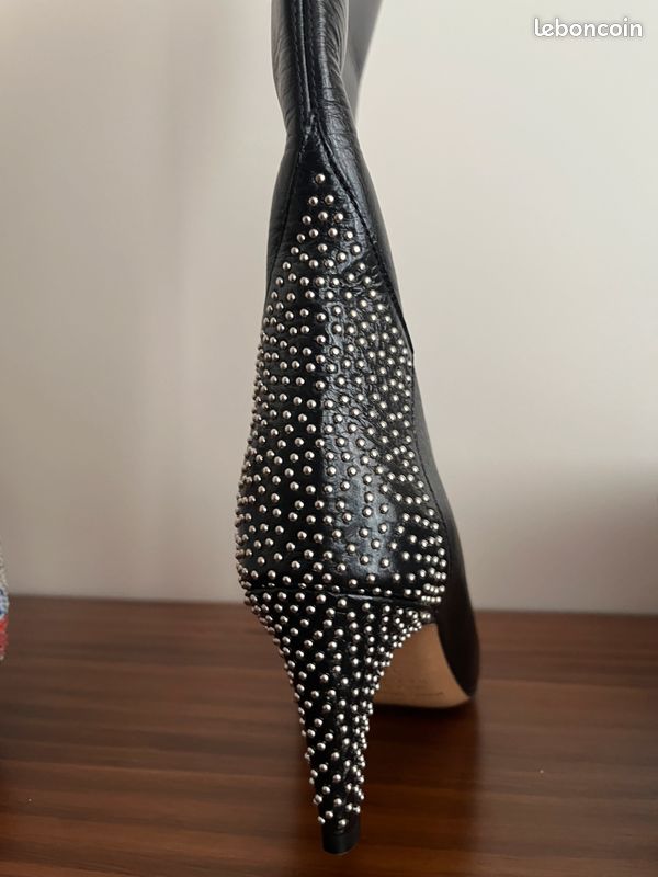 Bottes 37 cuir noires neuves Isabel Marant (image 1)