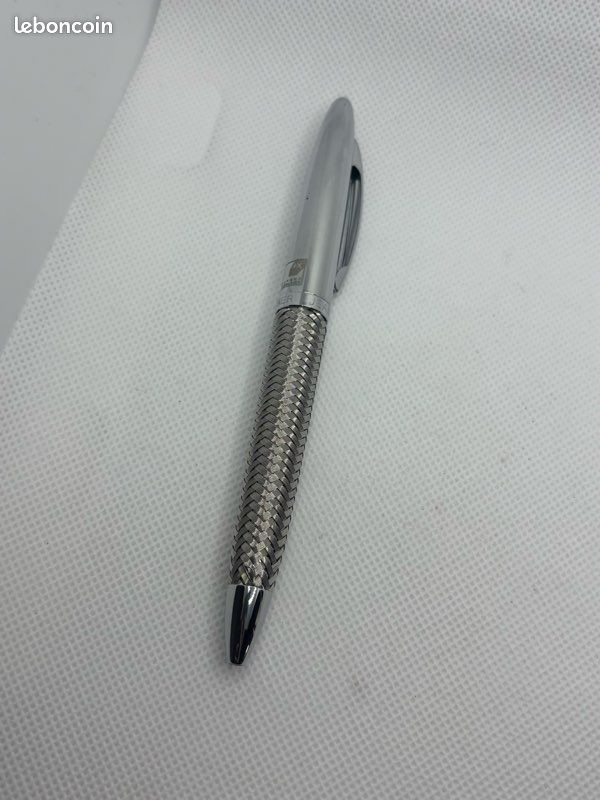 Stylo Prestige Lauren G Paris En Acier - Poids 88g, Avec écrin, Occasion Bon état