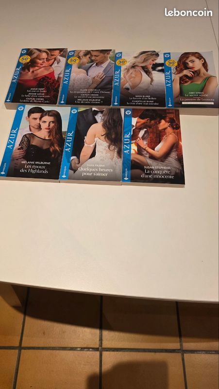 Lot de livres poches Azur HS (image 3)