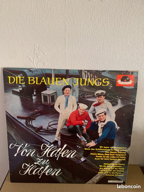 Die Blauen Jungs - Von Hafen zu Hafen 33T / LP (image 2)