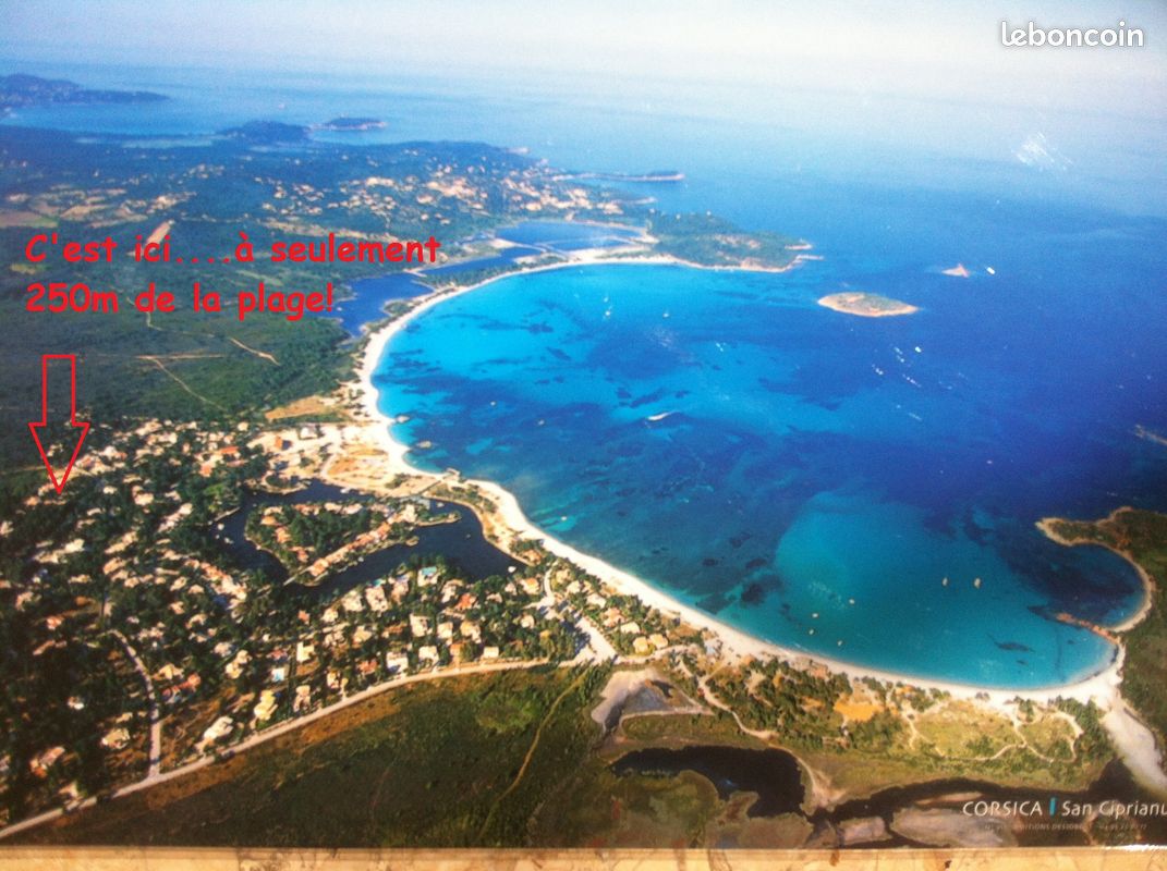 Mini-villa à 250m de la plage de San Ciprianu -Corse du sud (image 1)