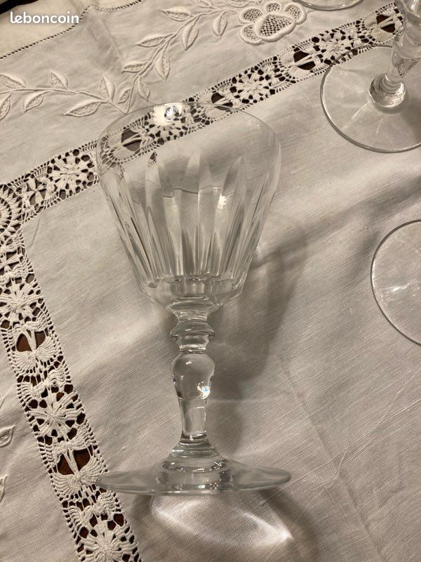 11 verres à vin Baccarat, île de France (image 2)