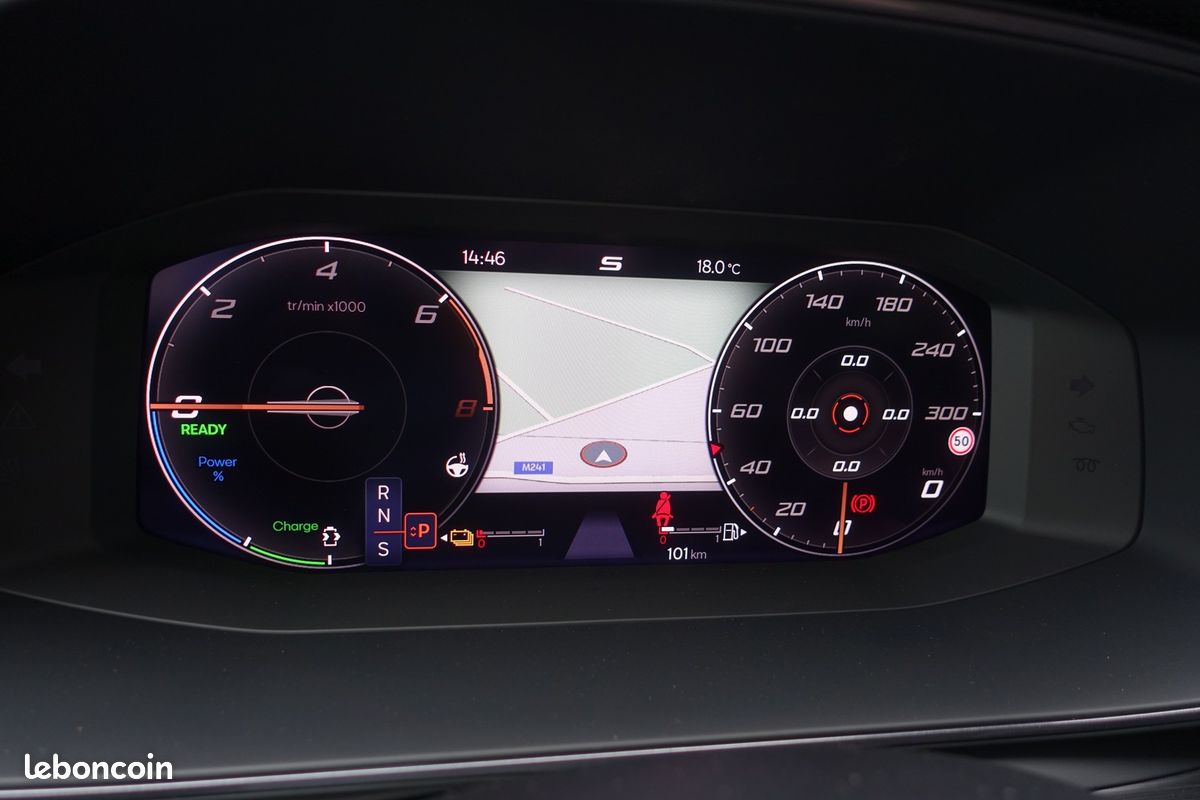 Cupra Leon FR e-hybride Dsg 204ch Sièges sport/Digital cockpit/Grd Gps/Carplay/Caméra/Pack ambiance/Régulateur/1°Main/Garantie 12 Mois (image 11)