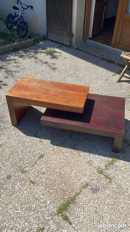 Table basse en bois Design (image 5)