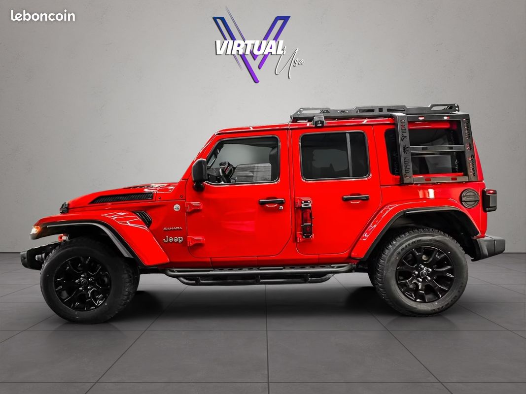 Jeep Wrangler Sahara 3.6 V6 290 ch – 4x4 – Très faible kilométrage – 10 500 km (image 3)