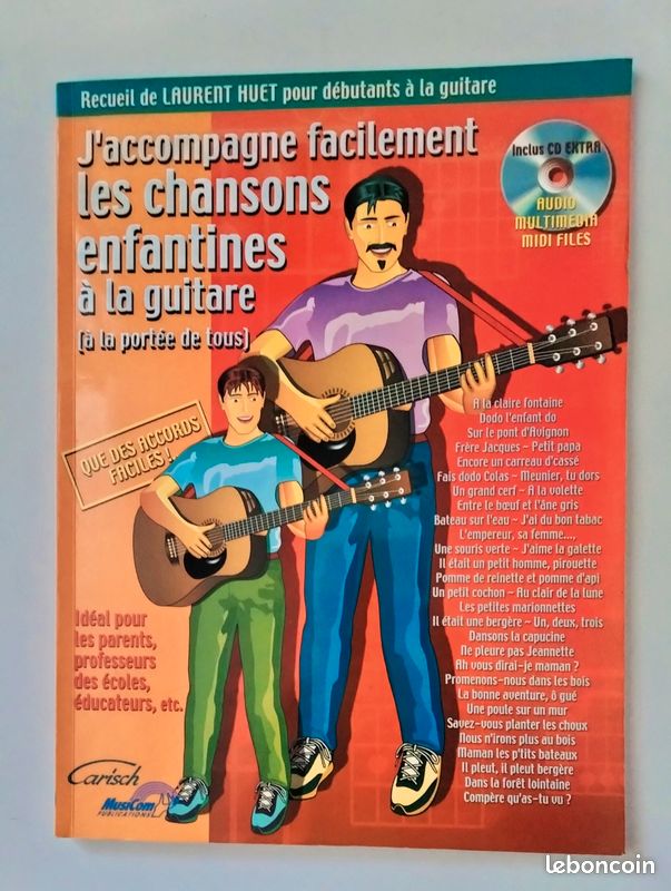 J'accompagne facilement les chanson enfantines à la guitare (image 1)