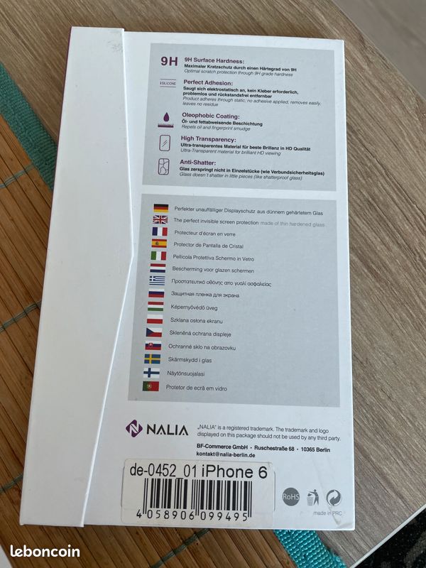 Protection de vitre iPhone 6 (image 2)