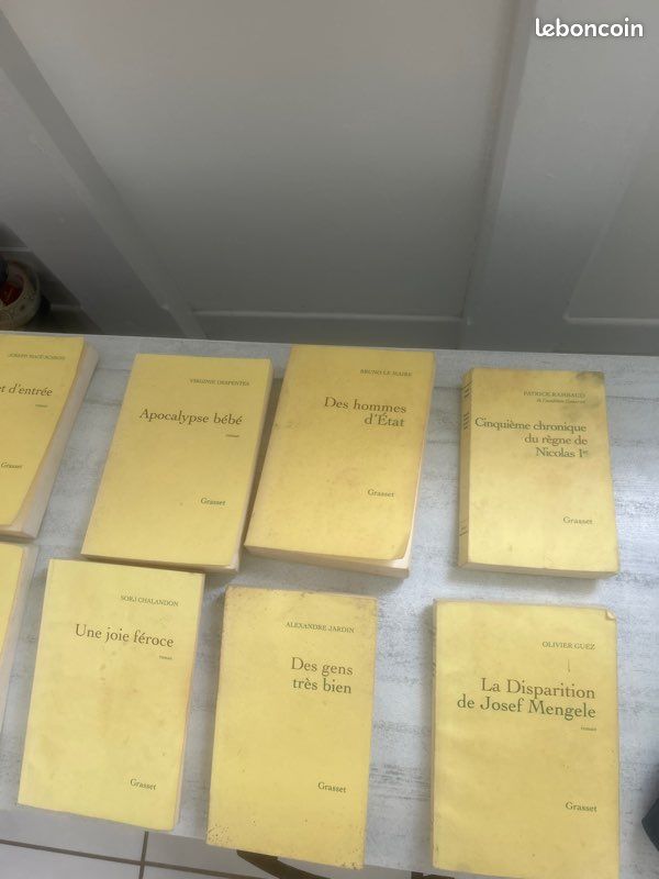 Lot 8 livres (image 3)