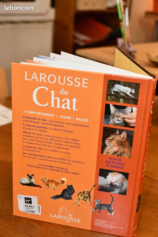 Larousse Du Chat - Comportement, Soins, Races (image 2)