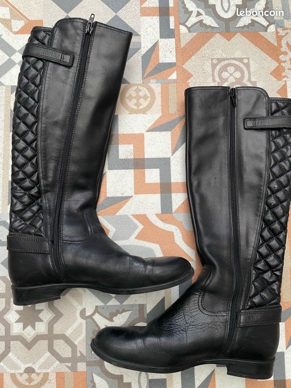 Bottes cavalières naf naf femme taille 37 Chaussures