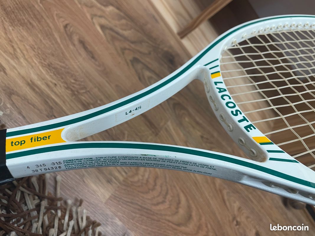 Raquette De Tennis Vintage MAJOR APOLLO – Fibre De Verre, Rare, Collection