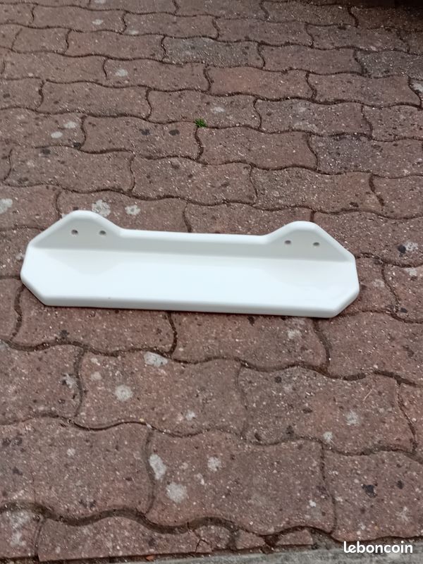 Tablette de salle de bain en porcelaine vintage à fixer (image 3)
