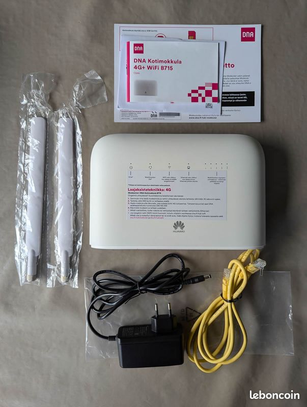 Routeur 4G+ Huawei B715s-23c LTE Cat9 - CPE Neuf (Ouvert) - Connexion WiFi
