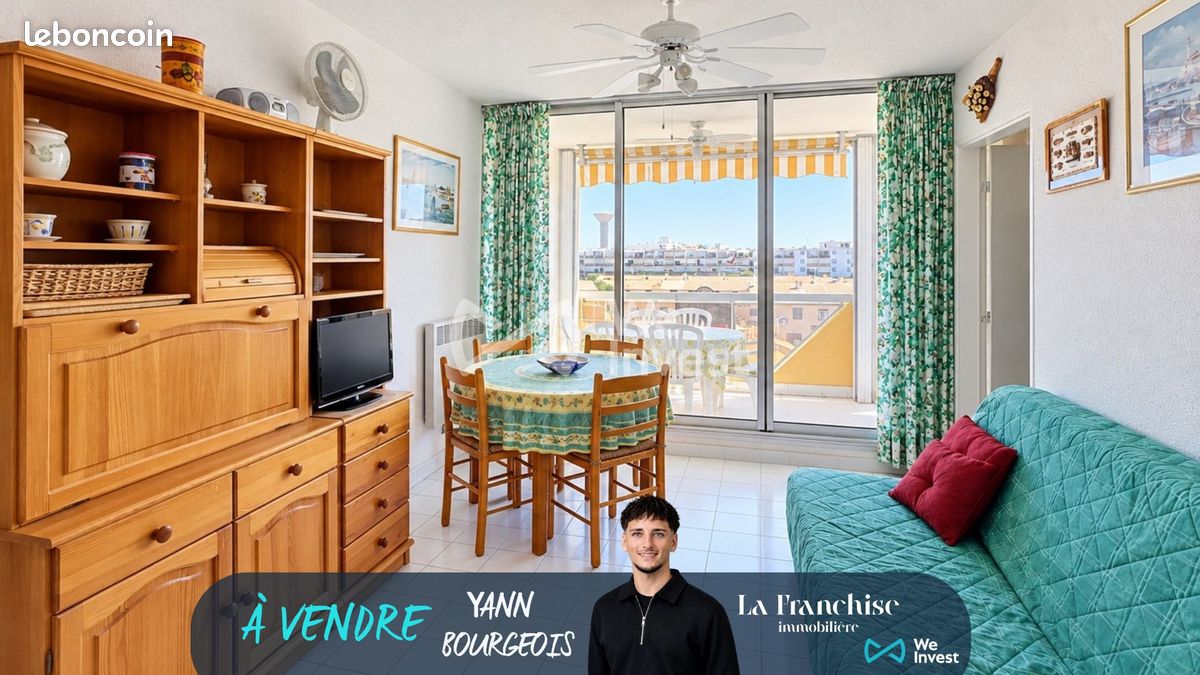 Appartement 2 pièces 27 m² · à Le Grau-du-Roi · 27 m² · 127 000 €