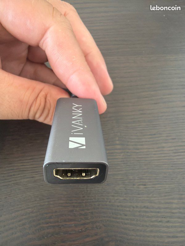 Adaptateur HDMI femme / display Mâle (image 3)