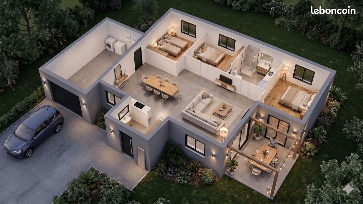 Maison 95 m² · à Dourdain · 95 m² · 265 112 €