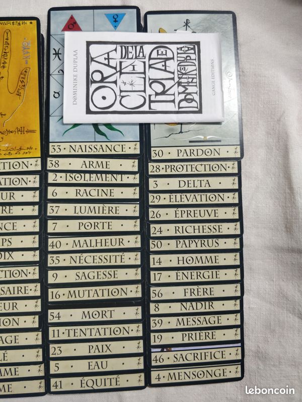 🔮 Oracle de la Triade (Complet 57 cartes) + Livre d'interprétation - Gange Éditions (image 6)