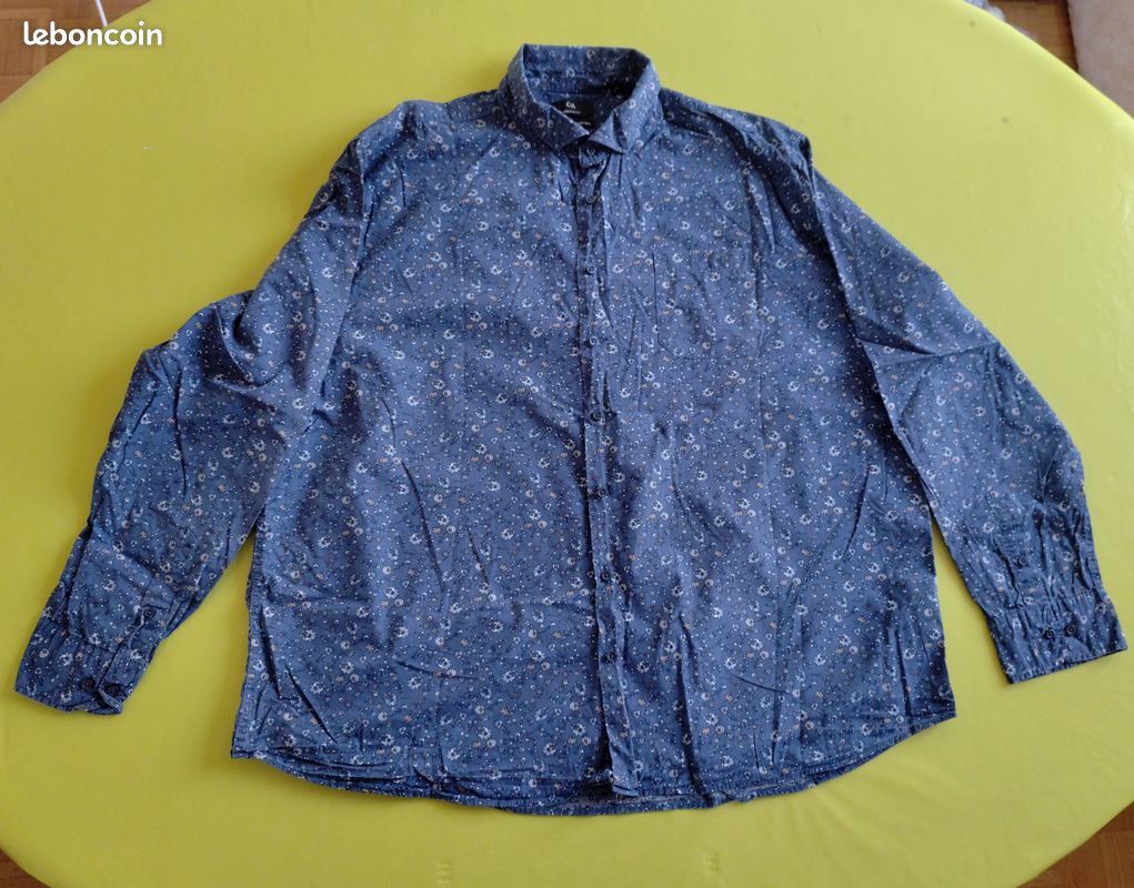 Chemise homme Yves Dorsey manches longues XL - Vêtements