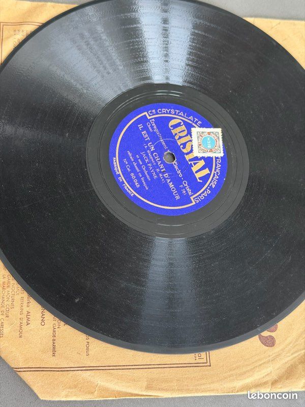 5 disques 78 tours anciens et leurs pochettes d'origine (image 10)