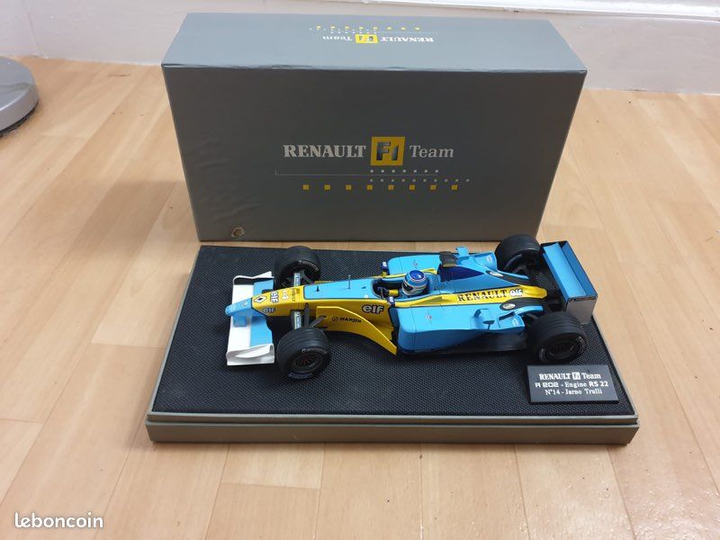 Coffret Renault F1 Team R202 – Moteur RS22 – Norev 1/43 Série Limitée 0888/1000