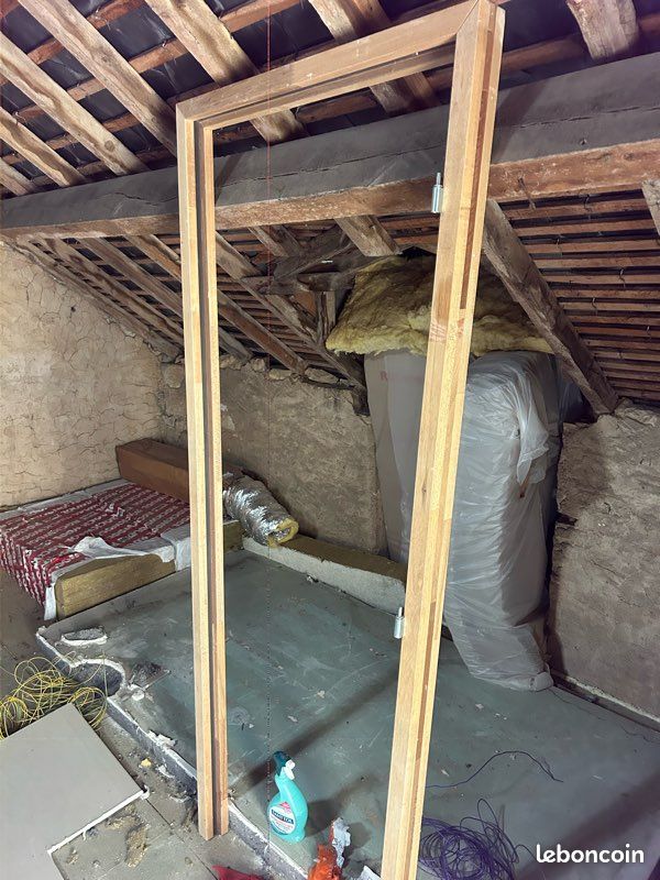 Lot de 2 Portes Coupe-Feu Malerba Pleines EI30 avec Encadrements – 250 le lot / 150 l’unité (image 3)