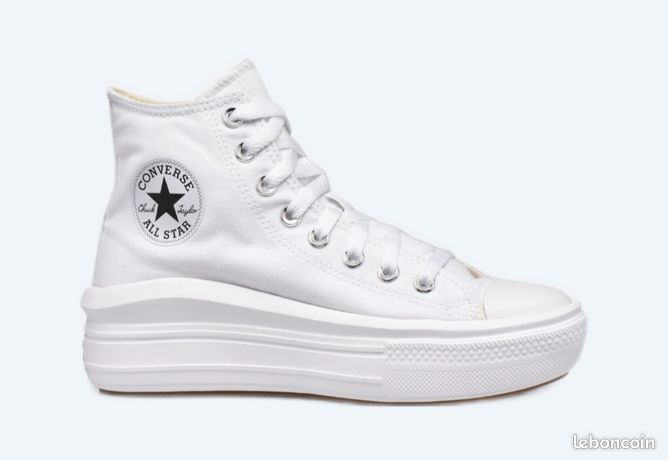 converse basse blanche femme taille 39