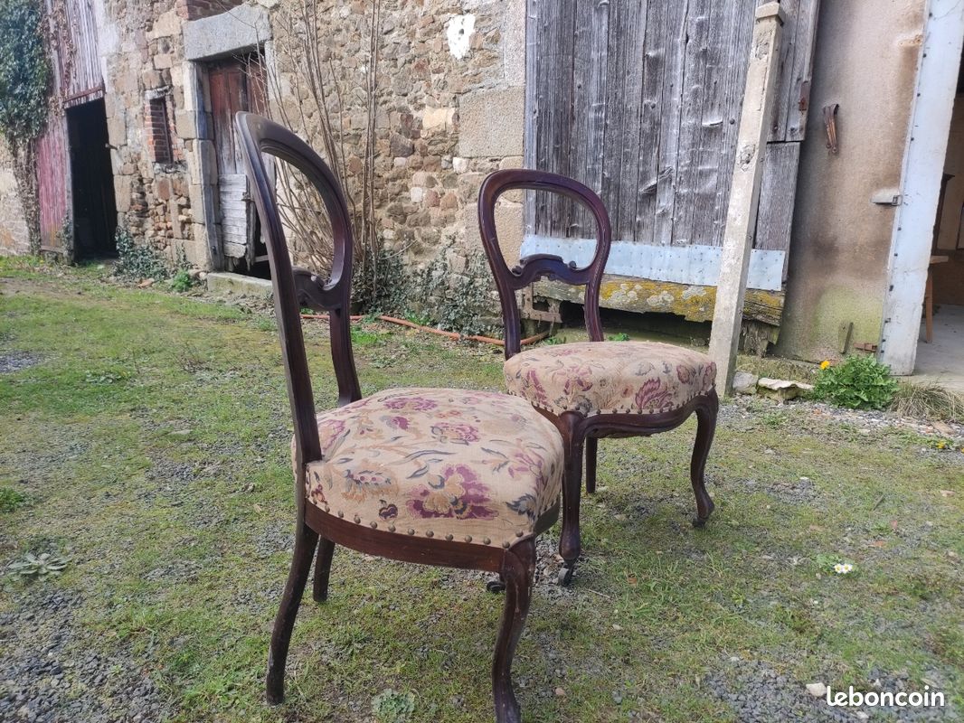 Chaises Napoléon III (image 2)