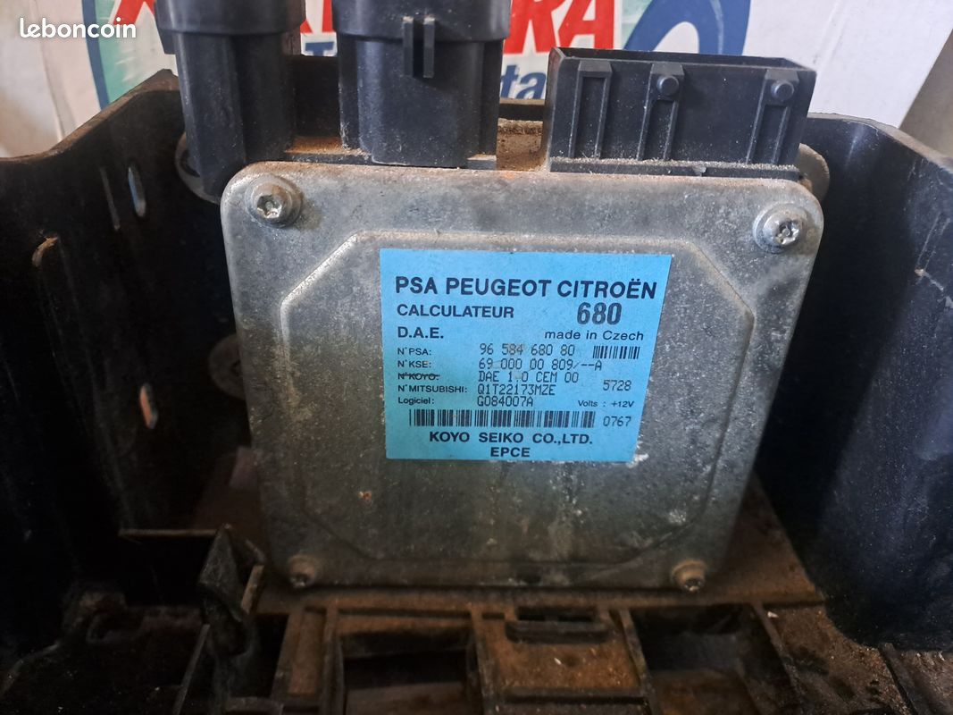 Calculateur De Direction Assistée Pour Citroën C2, C3, 1007 - Occasion, Fonctionnel