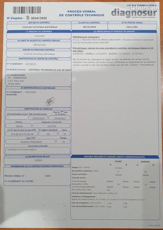 Duster 1.5dci extreme - Voitures