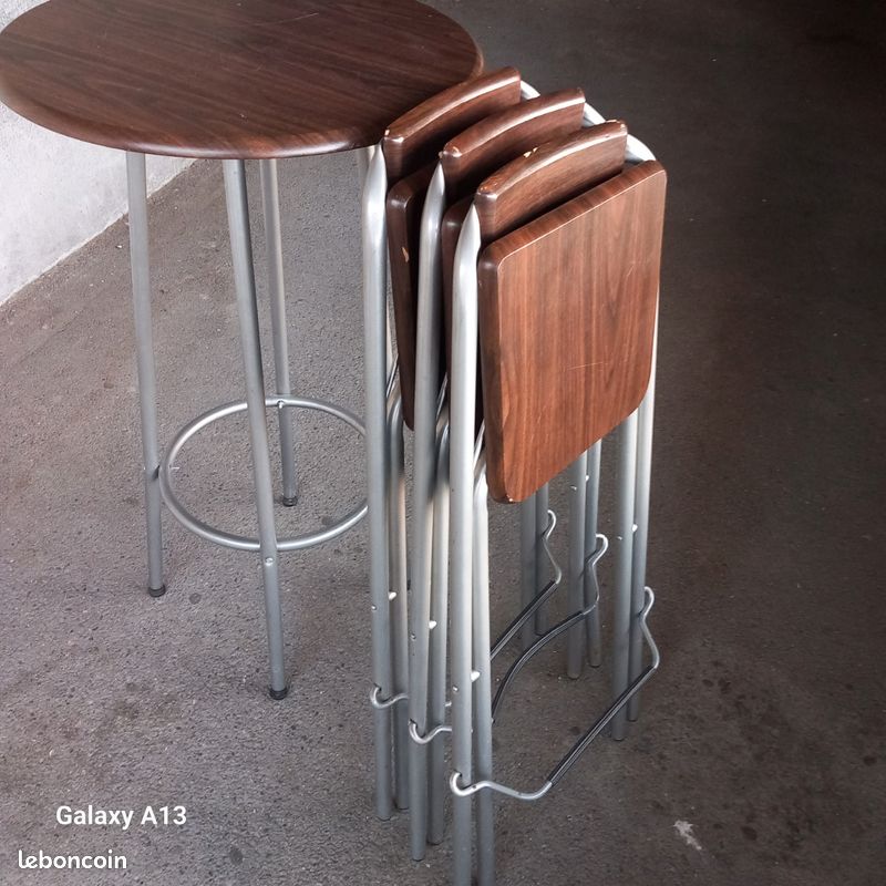 Table haute plus chaise (image 6)
