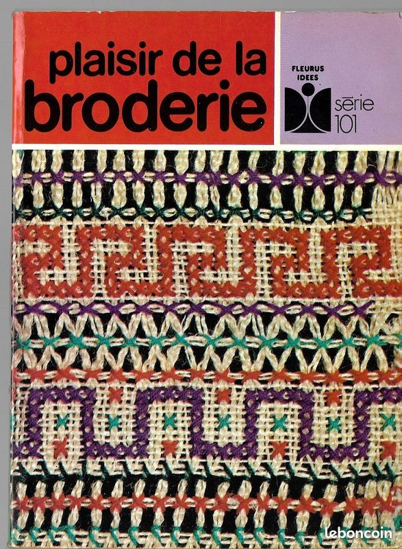 Carnet modèles et explications de points de broderie 1978 (image 2)