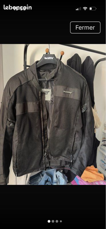Blouson moto été printemps (image 1)