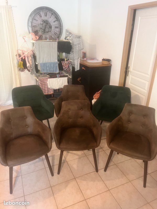 Lot chaises salle à manger (image 1)
