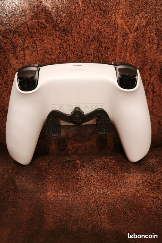 Manette PS5 Rapid Fire – Sony – Blanche – Avec Fonction Clic Souris – NEUVE