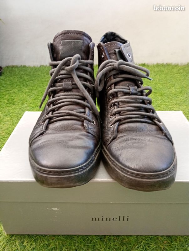 Baskets cuir homme Minelli 43 Chaussures