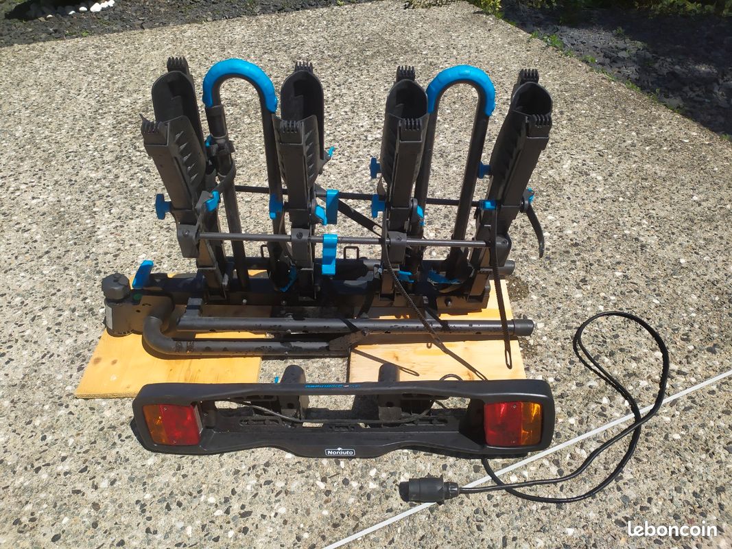 Norauto Rapidbike 4p Flex Porte Velo Rapidbike Porte Vélo