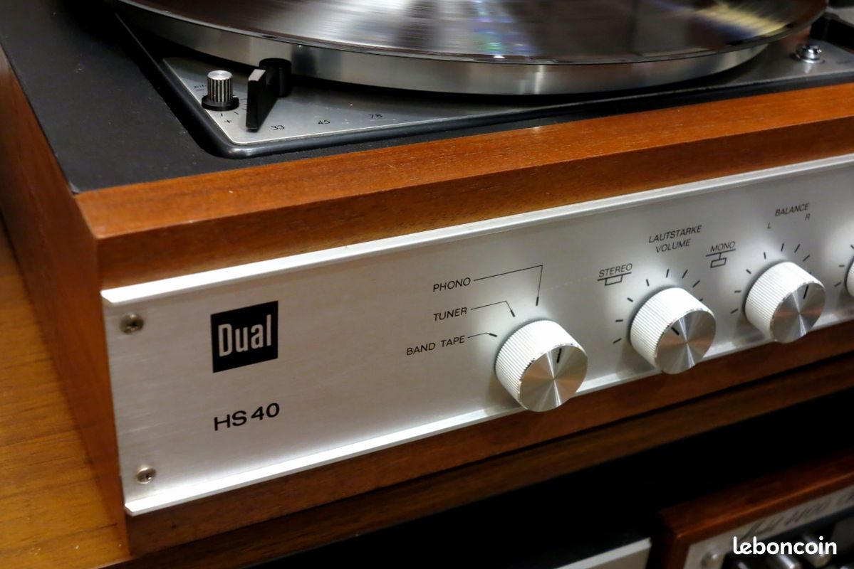 Platine vinyle Bang & Olufsen Beogram 1800 type 5813 avec MMC4