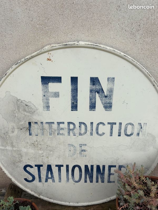 Panneau défense de stationner sortie de voitures - Alu 450mm - 4011516