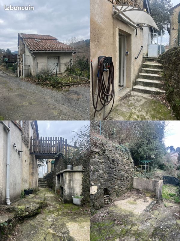 Maison 3 pièces 39 m² · à Branoux-les-Taillades · 39 m² · 62 000 €