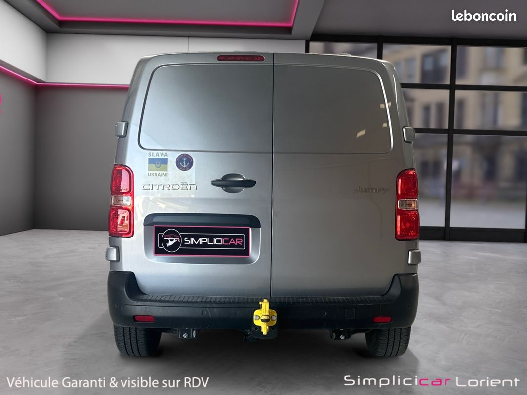 CITROEN JUMPY 2.0 BLUE HDI 145 Cabine Approfondie Car Play Caméra de Recul Virtual Cockpit Garantie 12 mois (image 6)